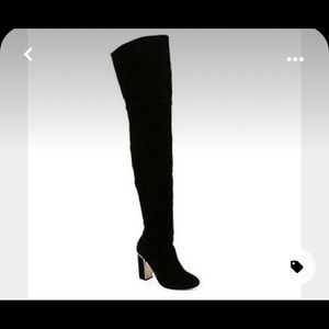 Suede over the knee Aldo boots